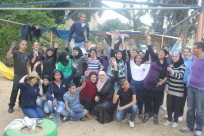 صور: ثانوية دار الحكمة للهندسة والعلوم في اللد تشارك في يوم الأعمال الطيبة